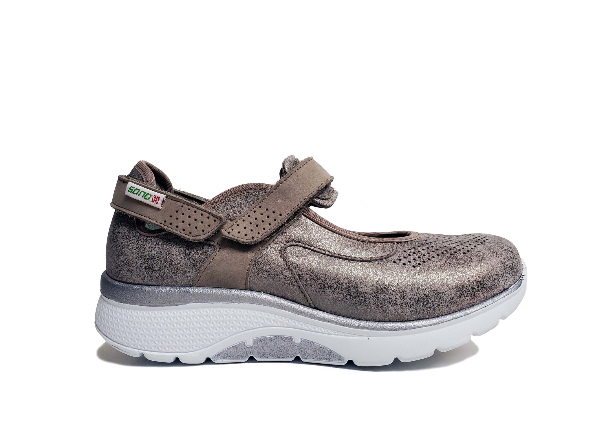 Sano ILINA Dark Taupe 4665 6960 by Mephisto Sandale Confortable pour femme Laval Boutique du Cordonnier