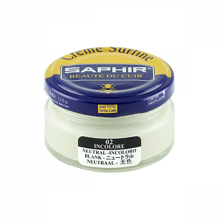 Saphir - Crème Surfine Produit d'entretien pour le cuir à Laval – Boutique  du Cordonnier