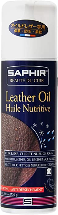 Saphir - Huile Nutritive pour cuir et nubuck gras 200 ml - Boutique du Cordonnier