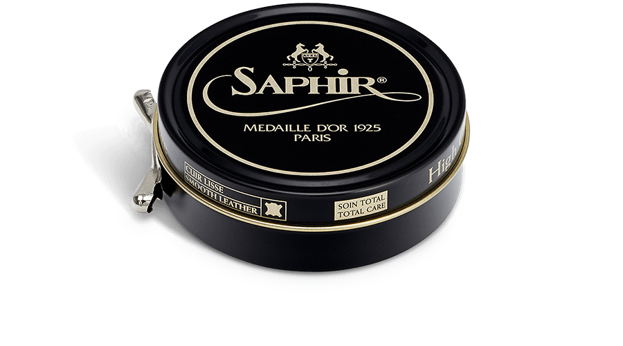 Saphir Cirage Pâte de Luxe, Noir, 50 ml : : Mode