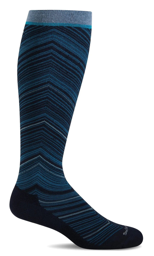 Sockwell Full Flattery SW57W Marine 600 | Compression Graduée Modérée 15-20mmHg - Boutique du Cordonnier