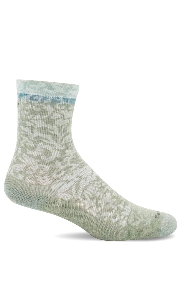 Sockwell Plantar Crush Crew SW32W Sage 400 Soulagement de la Fasciite Plantaire - Boutique du Cordonnier