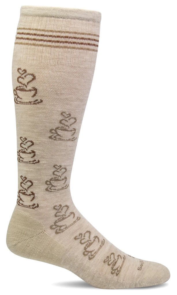 Sockwell Caffeinated SW111W Barley 040 | Compression Graduée Modérée 15-20mmHg - Boutique du Cordonnier