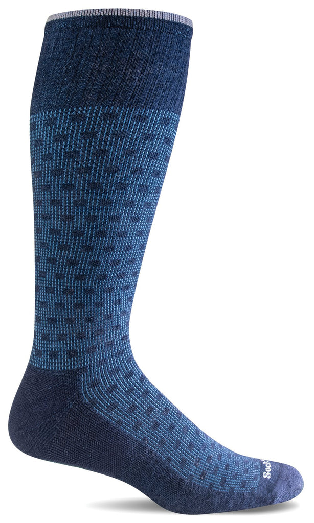 Sockwell Shadow Box SW16M Navy 600 Compression Graduée Modérée 15-20mmHg - Boutique du Cordonnier