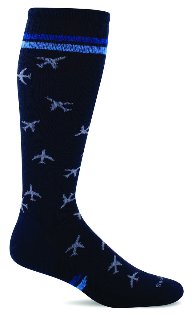 Sockwell SW56M Navy 600 Bas Thérapeutique pour Hommes Compression Graduée Modérée 15-20mmHg - Boutique du Cordonnier