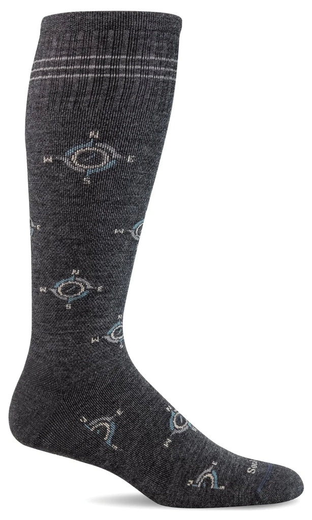 Sockwell The Guide SW91M Charcoal 850 | Compression Graduée Ferme 20-30mmHG - Boutique du Cordonnier