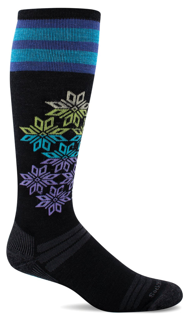 Sockwell Powder Day SW94W Black 900 Compression Graduée Modérée 15-20mmHg - Boutique du Cordonnier