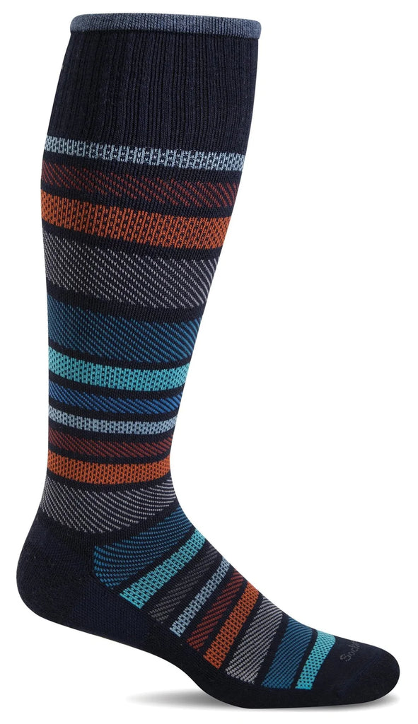 Sockwell TWILLFUL SW27M Marine 600 | Compression Graduée Modérée 15-20mmHg - Boutique du Cordonnier