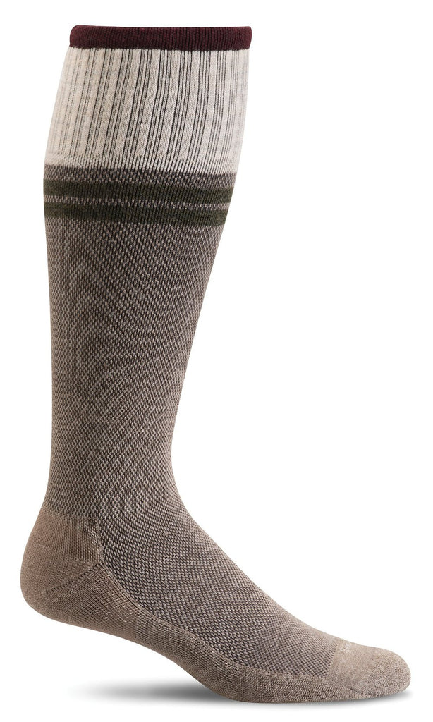 Sockwell SW19M Khaki Bas Thérapeutique pour Hommes Compression Graduée Modérée 15-20mmHg - Boutique du Cordonnier