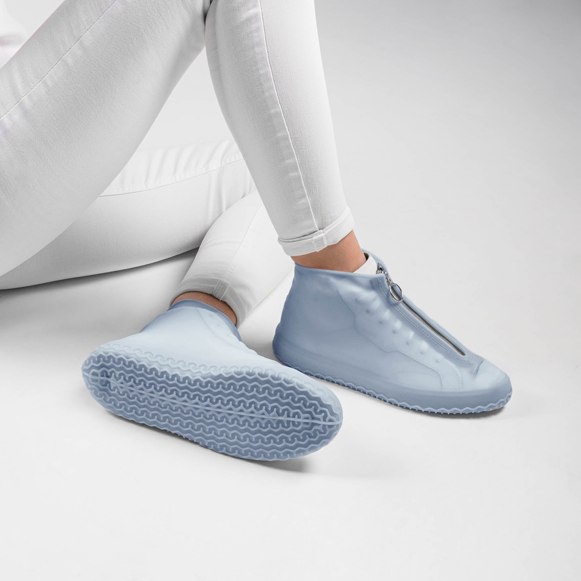 Agiferg Couvre-chaussures en silicone imperméable à l'eau et à la