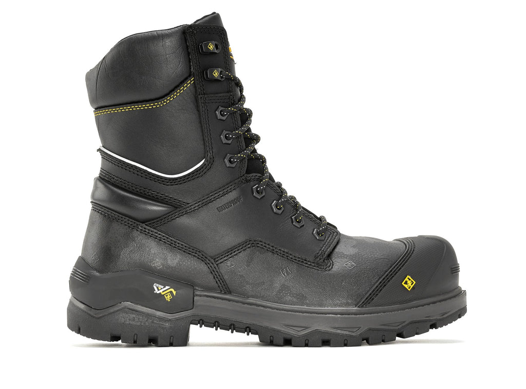 Terra Footwear 8" GANTRY TR0A4NRQBLK Noir Bottes de travail - Boutique du Cordonnier