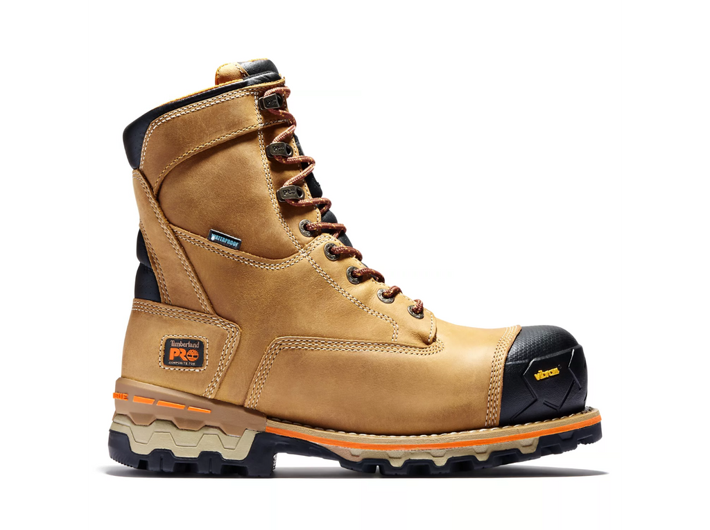 Timberland Pro 8" Boondock Wheat TB0A21B7231 Bottes de Travail pour Homme en Composite Imperméable isolé - Boutique du Cordonnier