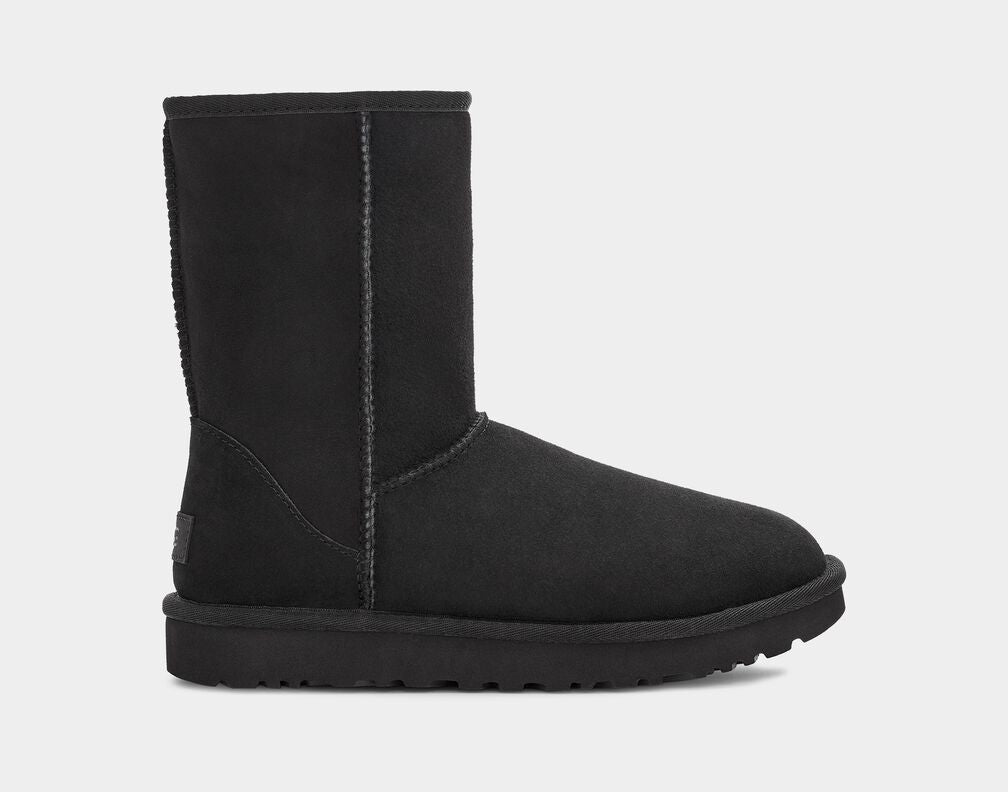 UGG Classic Short II 1016223 Noir | Bottes d'hiver pour femmes - Boutique du Cordonnier