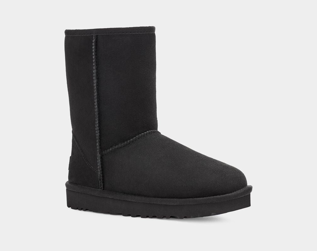 UGG Classic Short II 1016223 Noir | Bottes d'hiver pour femmes - Boutique du Cordonnier