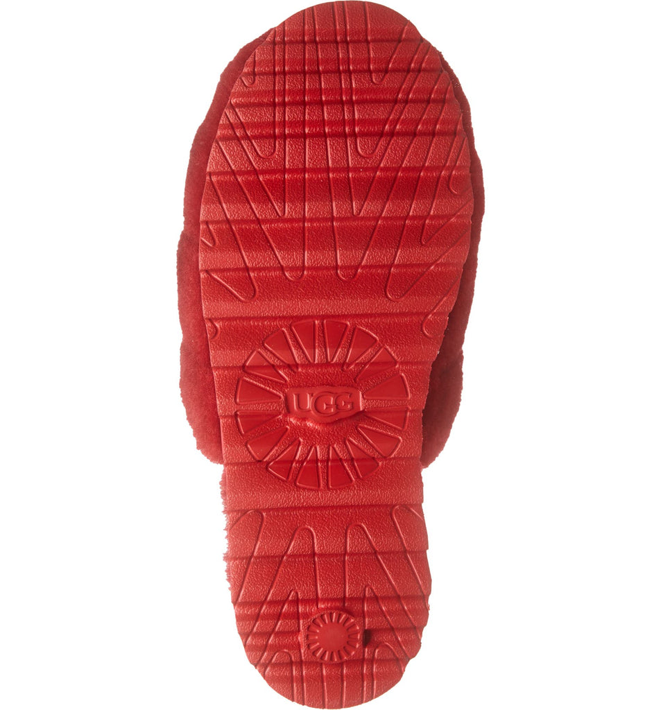 UGG Super Fluff Slipper 1121751 Ribbon Red - Boutique du Cordonnier