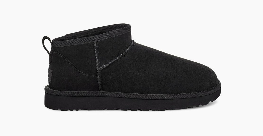 UGG Classic Ultra Mini 1116109 Noir | Bottes d'hiver pour femmes - Boutique du Cordonnier