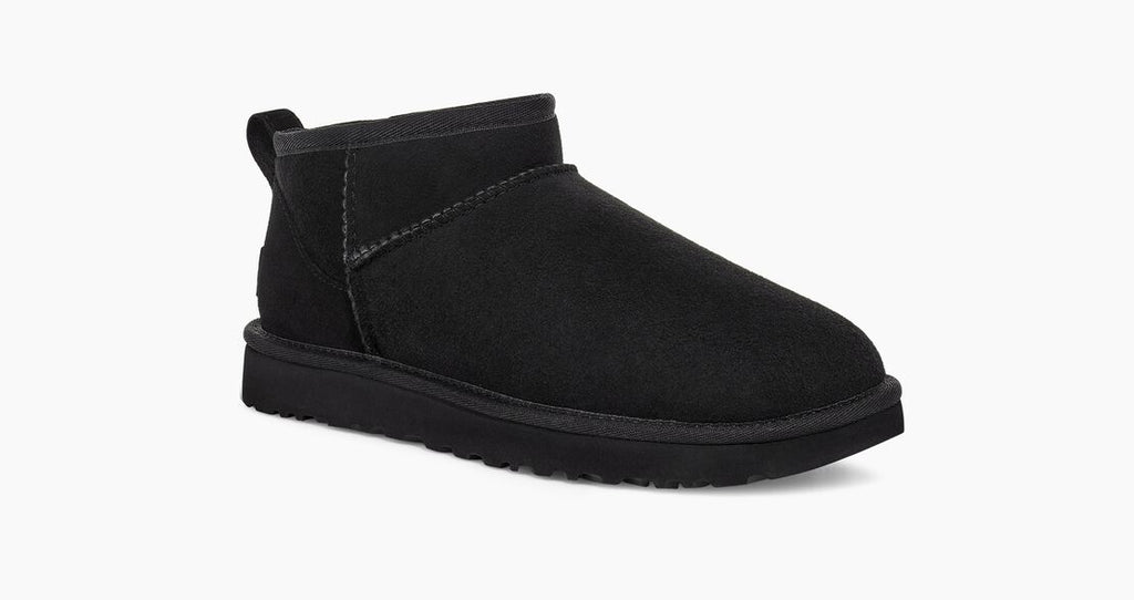 UGG Classic Ultra Mini 1116109 Noir | Bottes d'hiver pour femmes - Boutique du Cordonnier