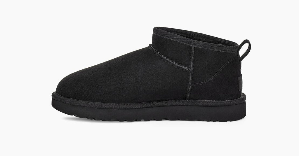 UGG Classic Ultra Mini 1116109 Noir | Bottes d'hiver pour femmes - Boutique du Cordonnier