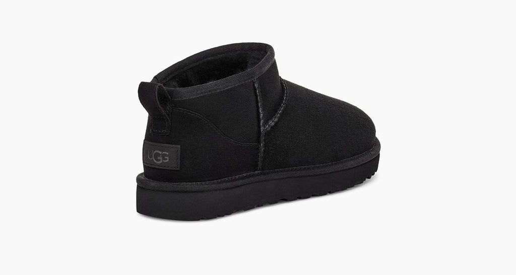 UGG Classic Ultra Mini 1116109 Noir | Bottes d'hiver pour femmes - Boutique du Cordonnier