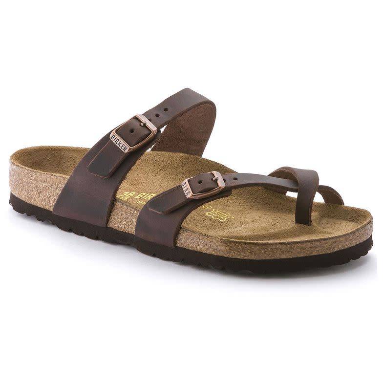 Birkenstock Mayari 171321 Havana Oiled Cuir Largeur Régulière - Boutique du Cordonnier