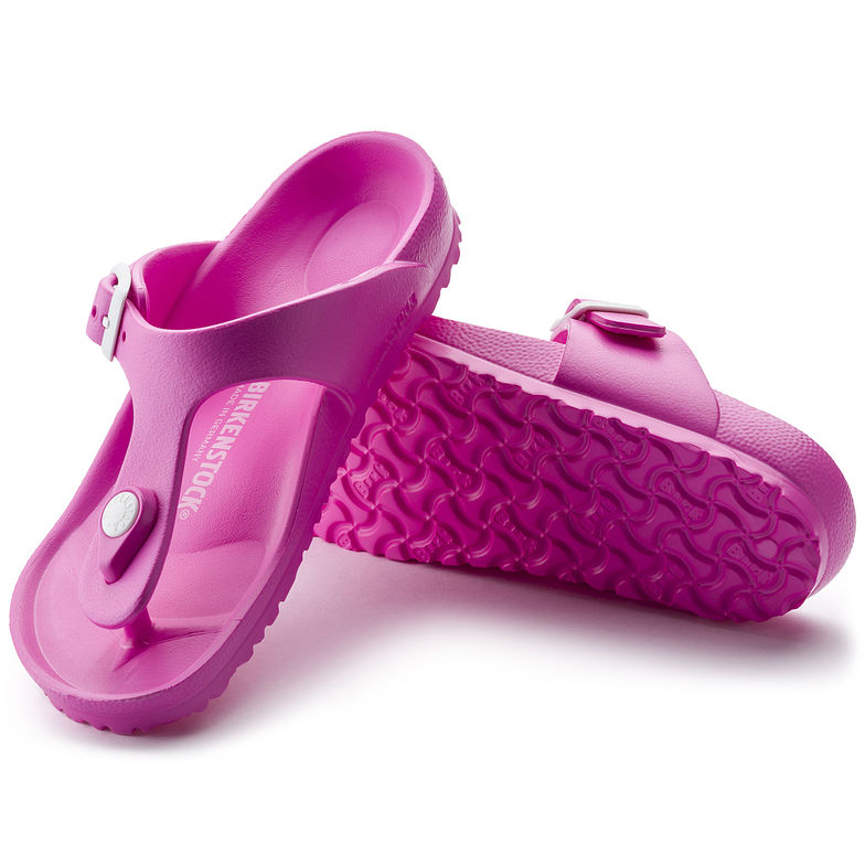 Birkenstock GIZEH KIDS EVA 128463 Neon Pink pour enfant - Boutique du Cordonnier