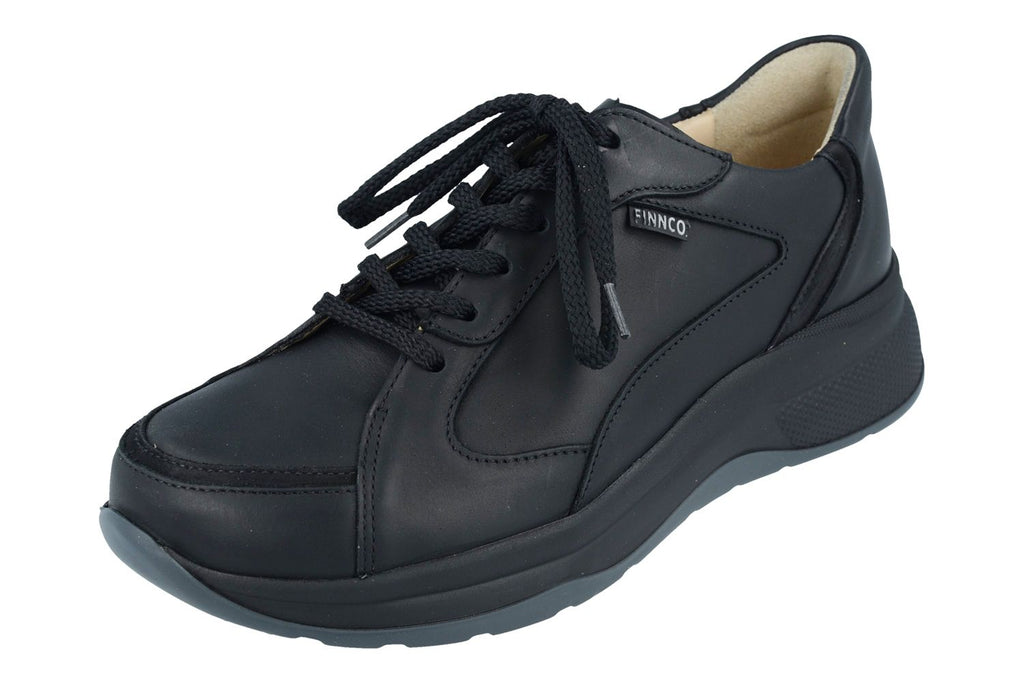 Finn Comfort PICCADILLY 2780-902357 SIRIO/BLACK Nubuck Chaussures avec Semelles Amovibles - Boutique du Cordonnier