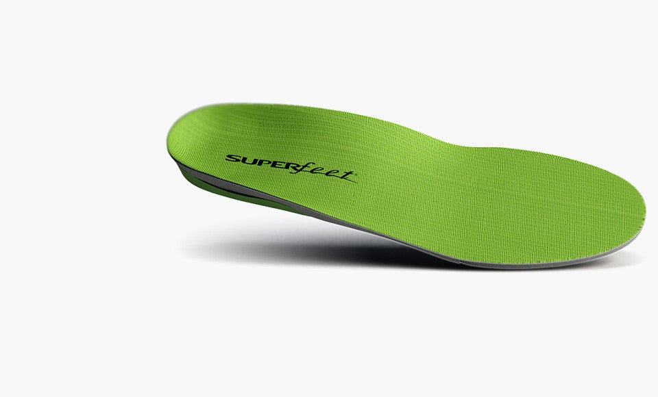 Superfeet WIDEGREEN Semelles Orthopédiques Vert LARGE - Boutique du Cordonnier