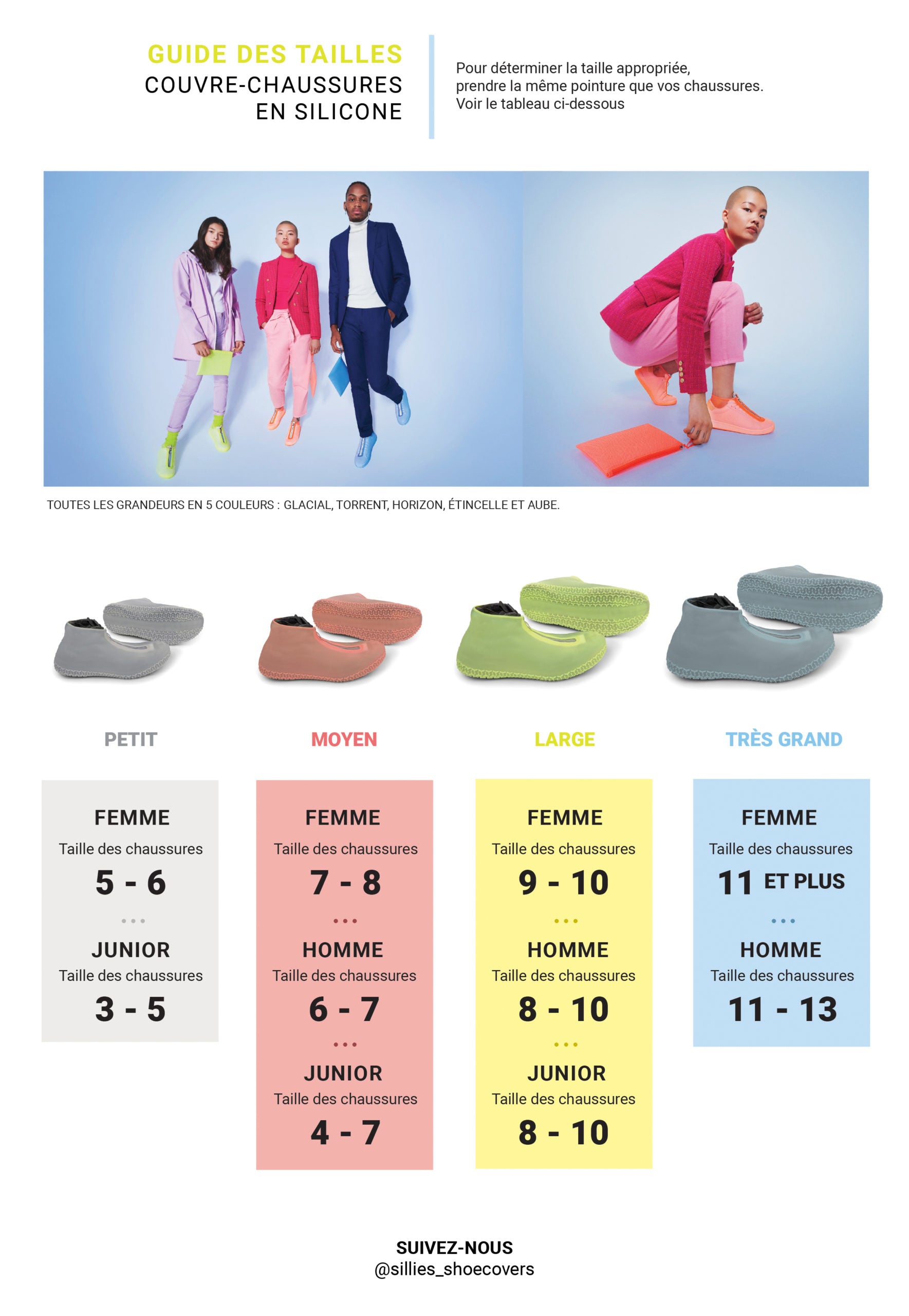 Sillies Silles par Bugatti - Couvre-chaussures En Silicone Réutilisable