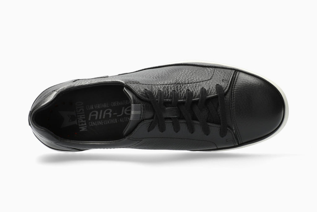 Mephisto THOMAS Black 1300 Chaussure ultra-léger pour hommes avec semelles amovibles - Boutique du Cordonnier