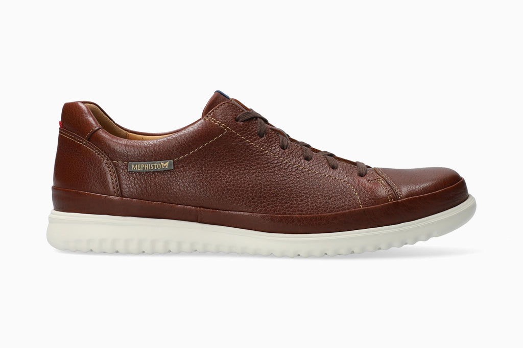 Mephisto THOMAS Hazelnut 1335N Chaussure ultra-léger pour hommes avec semelles amovibles - Boutique du Cordonnier